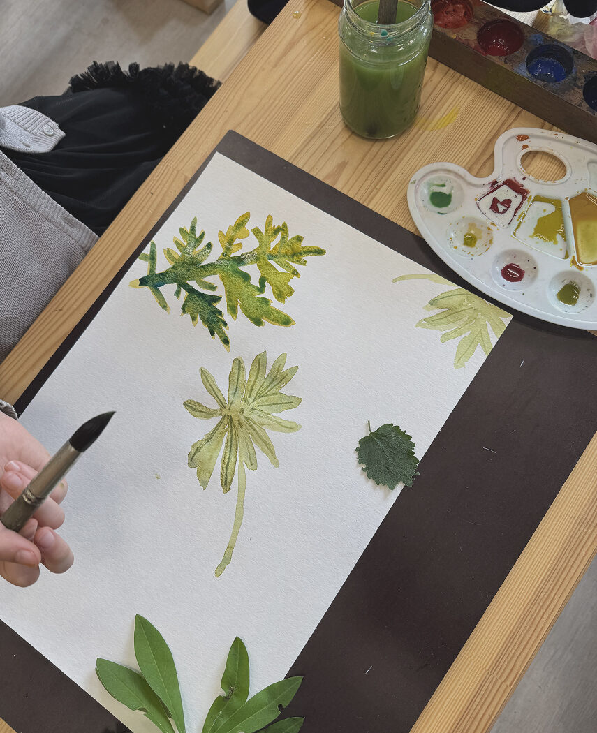 akvareles tapybos mokymai